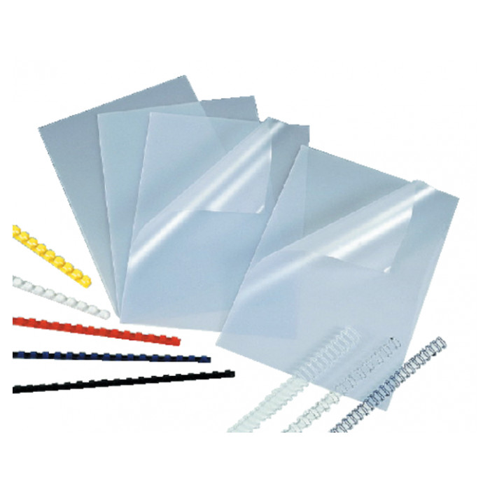 Voorblad Quantore A4 PVC 300 micron transparant 100stuks