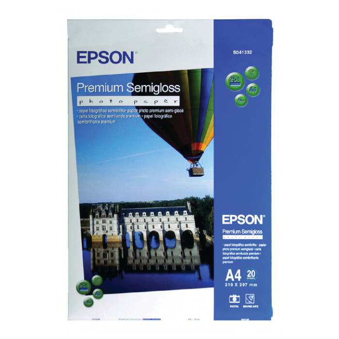 Inkjetpapier Epson S041332 A4 mat 251gr 20vel