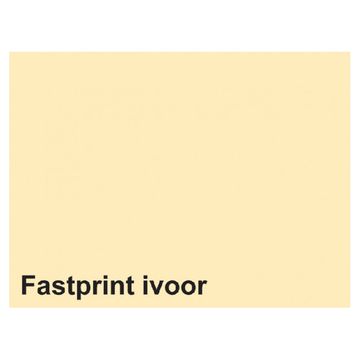 Kopieerpapier Fastprint A4 80gr ivoor 500vel