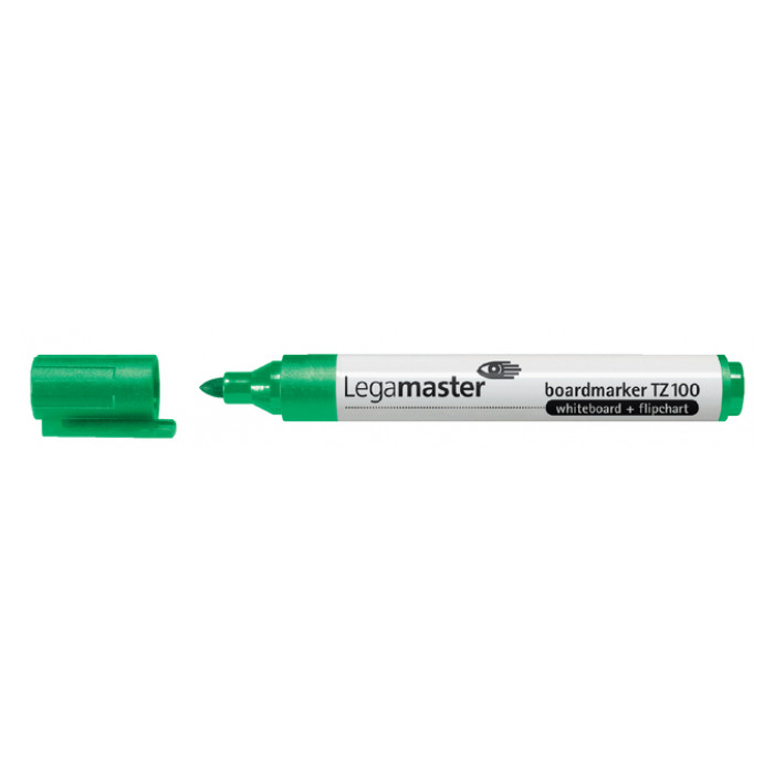 Viltstift Legamaster TZ 100 whiteboard rond 1.5-3mm groen