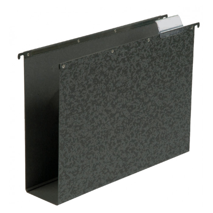 Hangmap Elba Vertic folio 80mm hardboard zwart