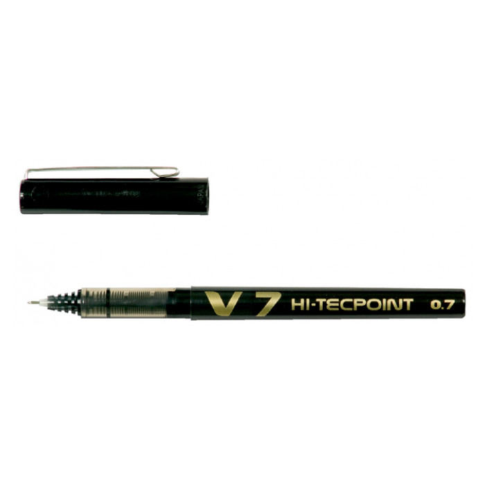 Rollerpen PILOT Hi-Tecpoint V7 medium zwart
