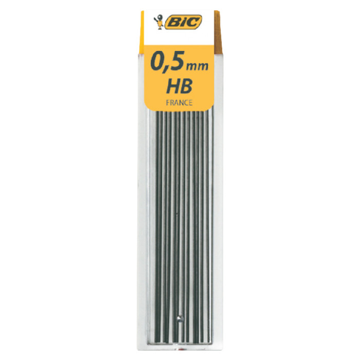 Potloodstift Bic HB 0.5mm koker à 12 stuks