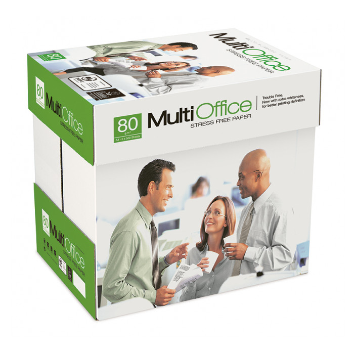 Kopieerpapier MultiOffice Premium A4 80 gram pak a 500 vel